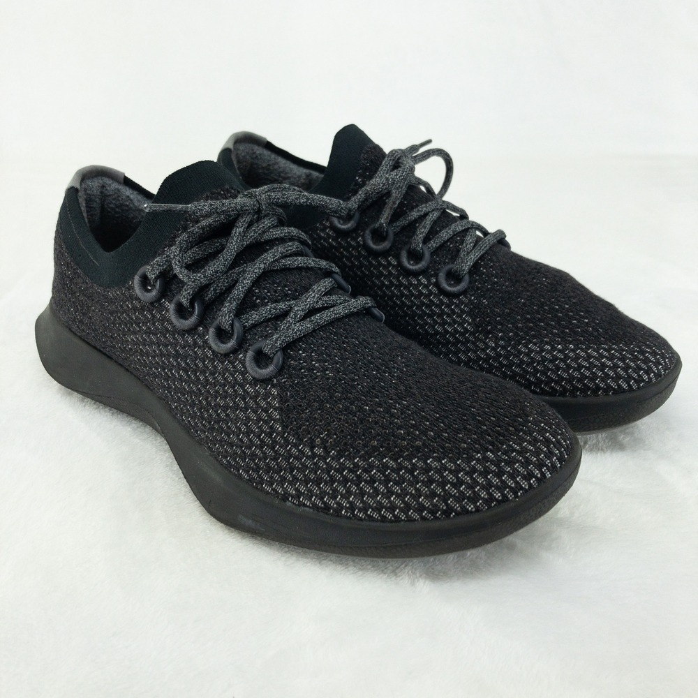 Allbirds Tree Dashers Shoes Mens Size 11 Black Running Sneakers Breathable Knit